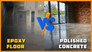 Epoxy vs polished concrete