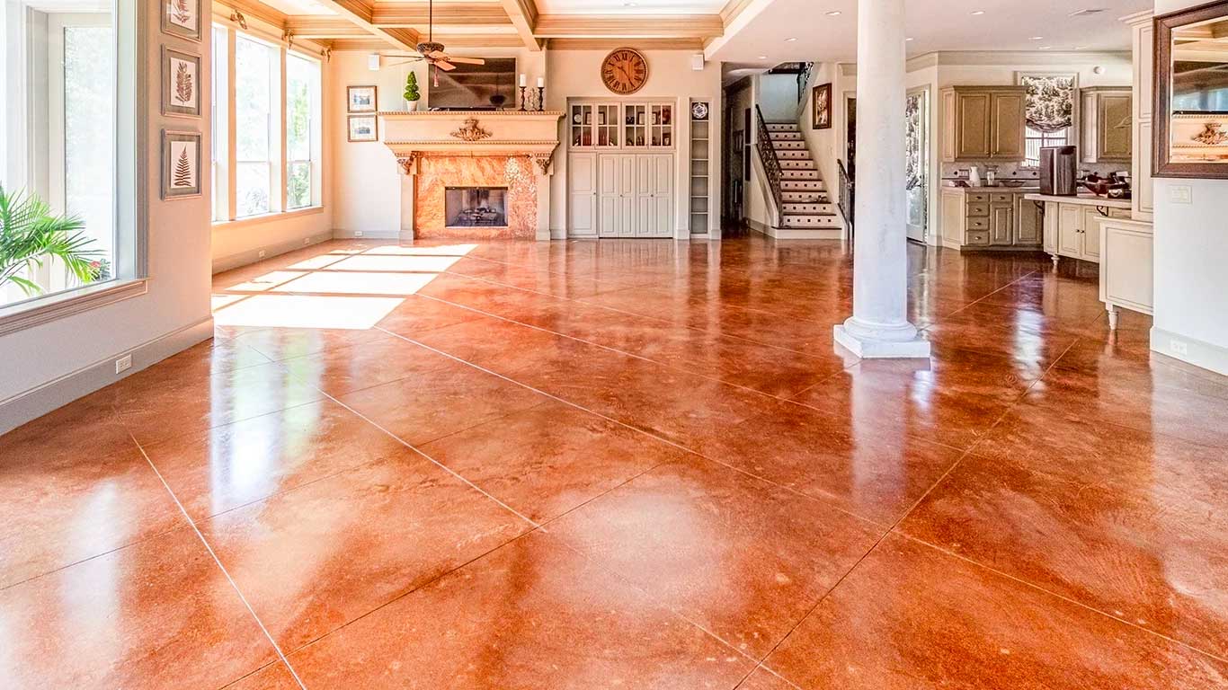 Concrete Polishing for modern home